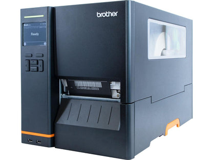 The Brother TJ4420TN is a powerful 4.5-inch titan class industrial label printer designed for high-efficiency thermal transfer printing in demanding business environments. Offering robust connectivity via LAN, USB, Serial, and Dual Host-USB, it delivers print speeds up to 14 ips at 203 dpi, making it ideal for large-scale labeling and tracking tasks. Built for enterprise reliability with a 2-year premier warranty, it ensures dependable performance for intensive operations.