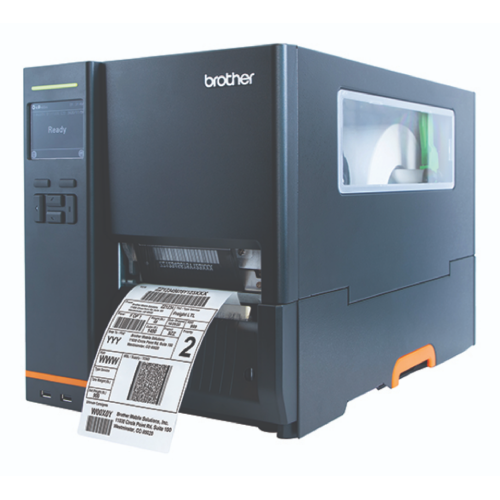 Imprimante thermique industrielle Brother TJ4620TNWBP 600 dpi avec rembobinage et décollement