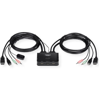 TRENDnet TK-220DPI 2-Port 4K DisplayPort KVM Switch