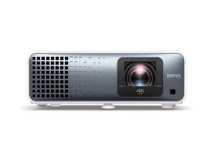 The BenQ TK710STI is a high-performance 4K Ultra HD laser projector delivering 3200 ANSI lumens, a 600,000:1 contrast ratio, and support for HDR and 95% Rec.709 color accuracy. With a short throw ratio of 0.69–0.83 and built-in 5W speaker, it's optimized for immersive big-screen viewing in home or business environments. HDMI 2.0b connectivity and a 3-year warranty add to its professional appeal.