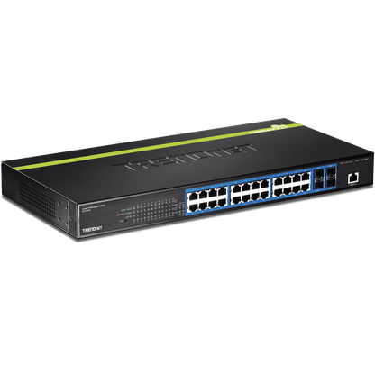 Commutateur Gigabit couche 2 à 24 ports TRENDnet TL2-G244