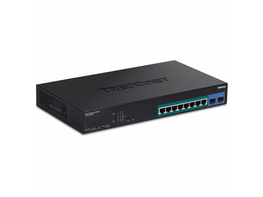 The TRENDnet TPE-1021WS is a powerful 10-port Gigabit Web Smart PoE+ switch designed for high-performance networking in small to medium-sized business environments. With advanced PoE features and web-based management, it supports a reliable data transfer rate up to 2 Gbps while simplifying power and data delivery through a single cable.