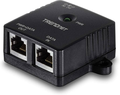 Injecteur PoE Gigabit TRENDnet TPE-113GI, montage mural, 15,4 W