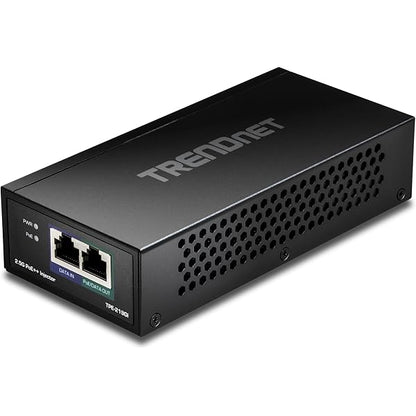 TRENDnet TPE-219GI 2.5G PoE++ Injector – 90W, Metal Housing, 802.3bt, TAA Compliant