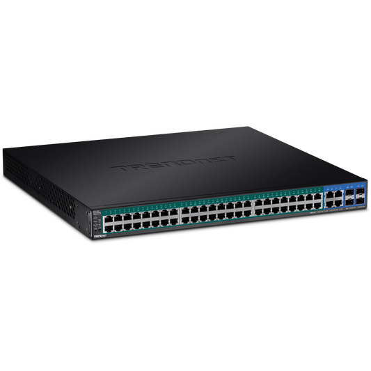 Commutateur Web intelligent PoE+ Gigabit 52 ports TRENDnet TPE-5240WS