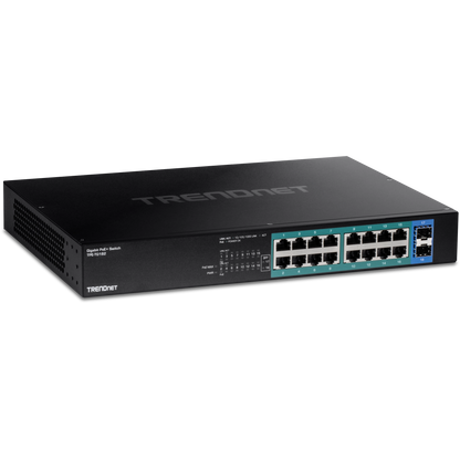 TRENDNET TPE-TG182 18-Port Gigabit PoE+ Switch (240W)