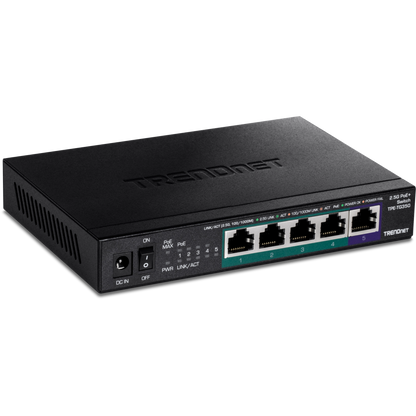 TRENDnet TPE-TG350 5-Port 2.5G Unmanaged PoE+ Switch