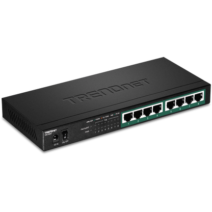 TRENDnet TPE-TG84 8-Port Gigabit PoE+ Switch, 120W