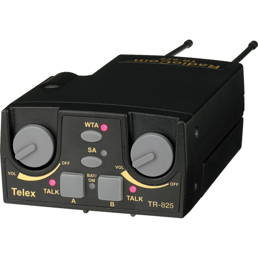 BOSCH TR-825 A3 R4 US UHF Beltpack, 2CH, Band A3, 4F Headset