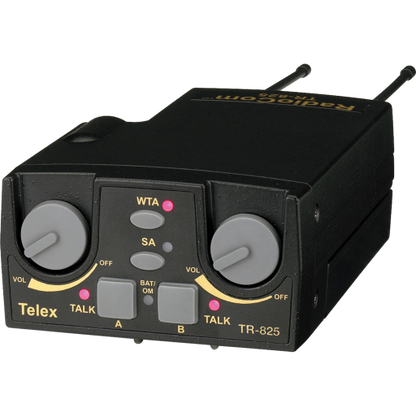 BOSCH TR-825 A3 US UHF Beltpack with 4M Headset, 2-Channel, Band A3