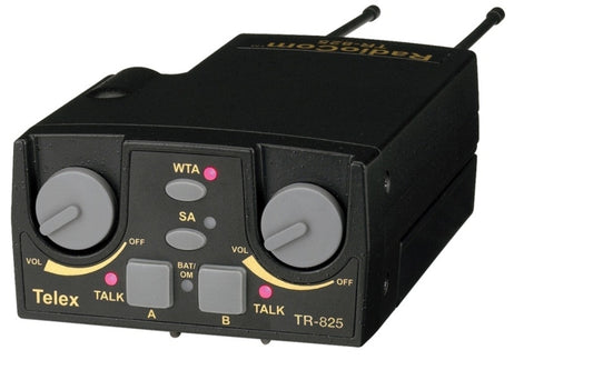 BOSCH TR-825 H3 US UHF Beltpack with 4M Headset, 2CH, Band H3