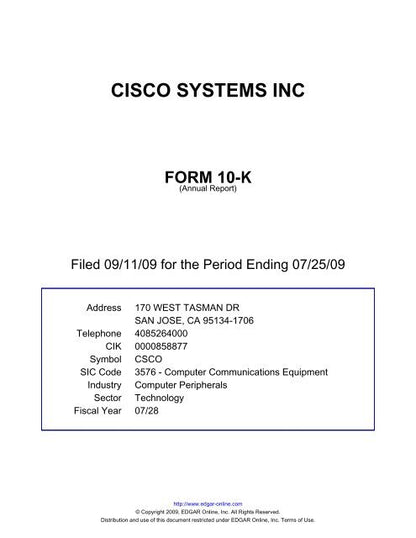 Pack de 10 crédits d'apprentissage Cisco (TRN-CLC-000)