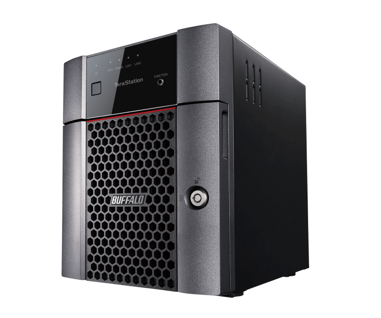 BUFFALO TeraStation 3410DN 8TB Desktop NAS, 4-Bay (TS3410DN0804)
