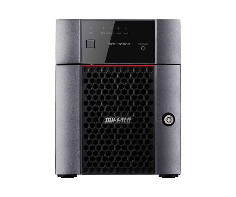 BUFFALO TeraStation 3410DN 8TB Desktop NAS, 4-Bay (TS3410DN0804)