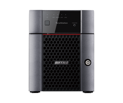 BUFFALO TeraStation 3410DN 8TB Desktop NAS, 4-Bay (TS3410DN0804)