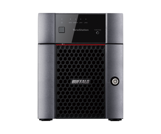 BUFFALO TeraStation 3410DN 8TB Desktop NAS, 4-Bay (TS3410DN0804)