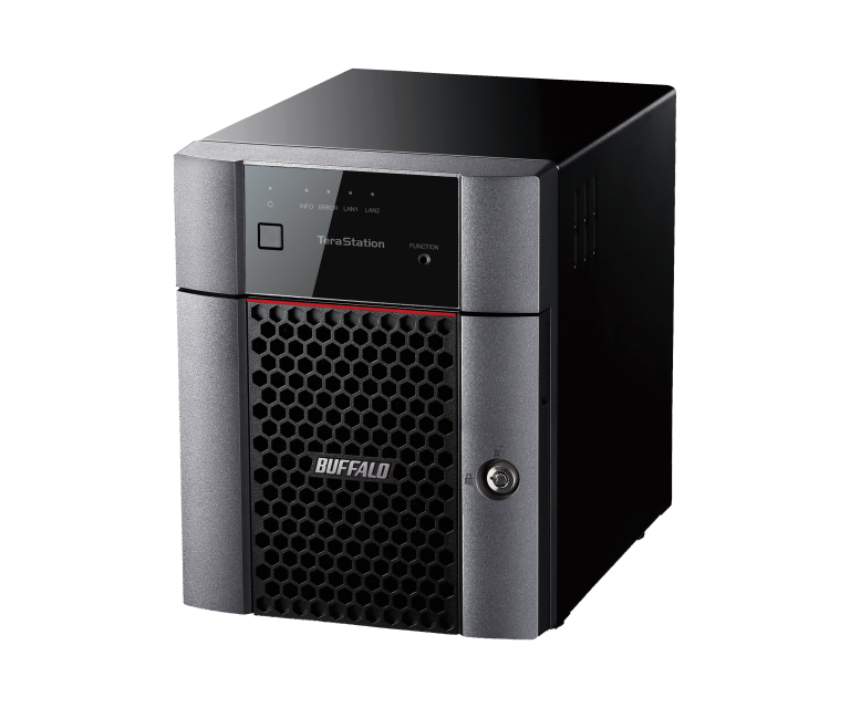 BUFFALO TeraStation 3410DN 8TB Desktop NAS, 4-Bay (TS3410DN0804)