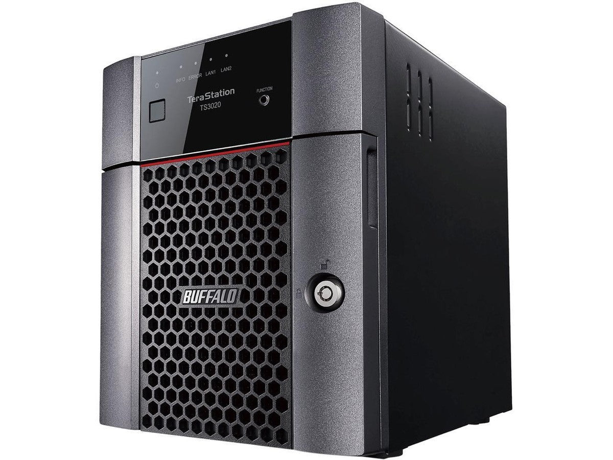 BUFFALO TeraStation 3420DN 4TB 4-Bay NAS with 2x2TB SATA Drives