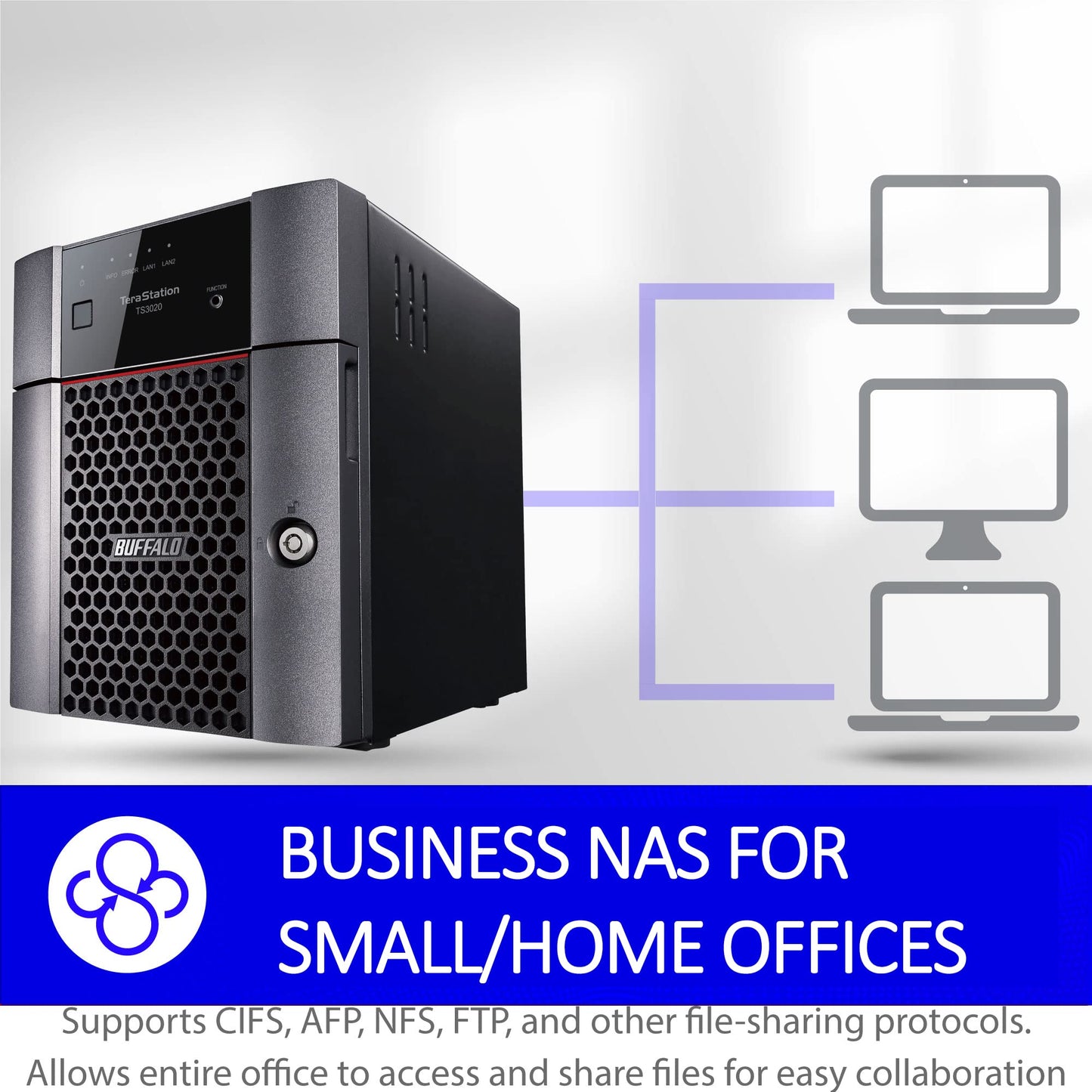 BUFFALO TeraStation 3420DN 16TB 4-Bay NAS with 4x4TB Drives