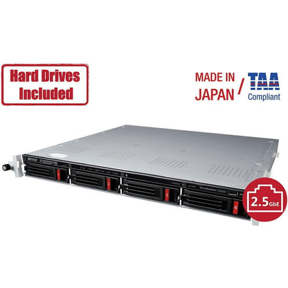 BUFFALO TeraStation 3420RN 16TB 4-Bay Rackmount NAS (TS3420RN1602)