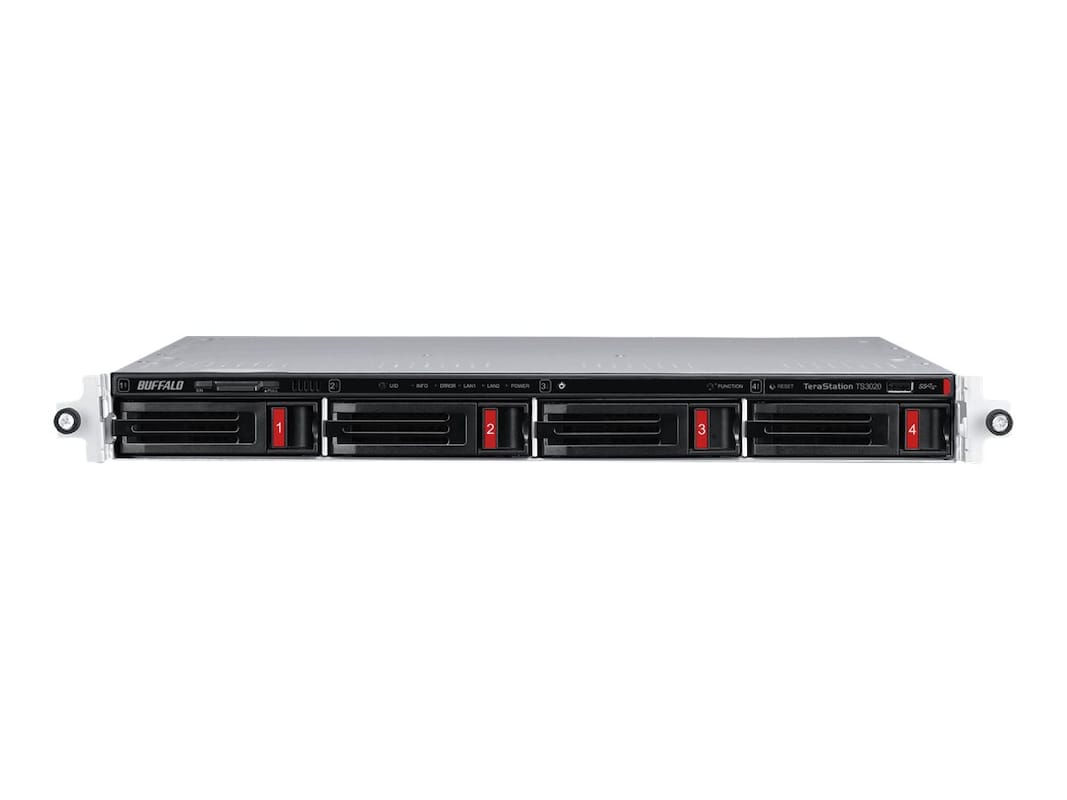 BUFFALO TeraStation 3420RN 16TB 4-Bay Rackmount NAS (TS3420RN1602)