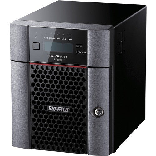 BUFFALO TeraStation 5420DN 32TB Desktop NAS, 4-Bay (2x16TB HDD) TS5420DN3202