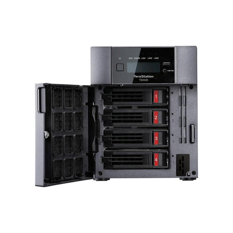 BUFFALO TeraStation 5420DN 40TB Desktop NAS, 4‑Bay, Win Storage Server