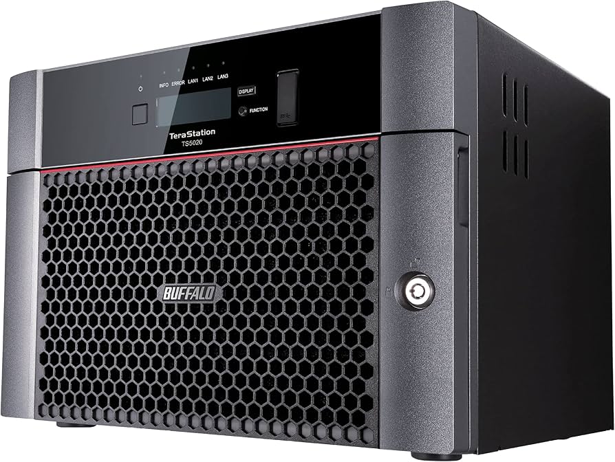 BUFFALO TeraStation 5420DN NAS 64TB, 8GB RAM, 4x16TB, Windows Storage Server