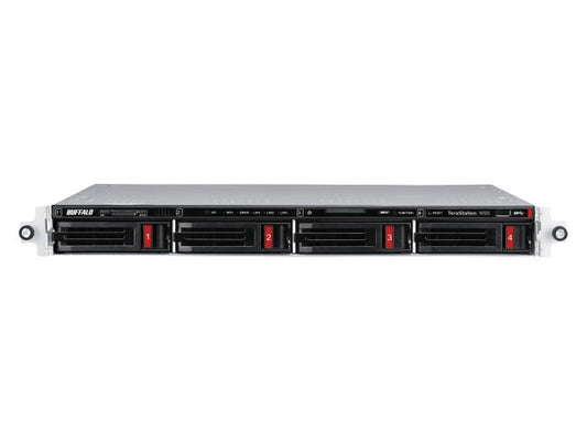 The BUFFALO TeraStation 5420RN delivers enterprise-grade network-attached storage in a compact 1U form factor. With 80TB capacity across four pre-installed 20TB NAS drives, RAID support, and a 10GbE port, it's optimized for high-performance data environments. Ideal for TAA-compliant infrastructure, this NAS includes ECC memory and a 3-year VIP warranty for reliability and support.