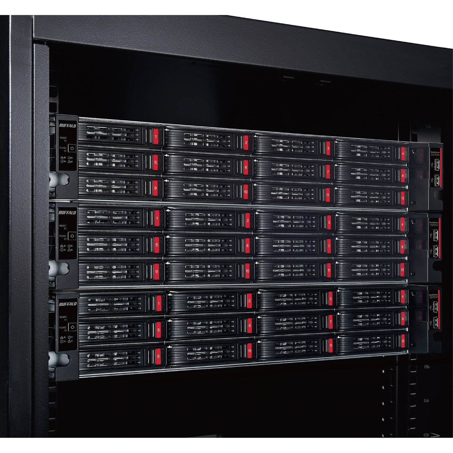 BUFFALO TeraStation 71210RH 80TB 12-Bay NAS Rackmount, Xeon, 16GB RAM