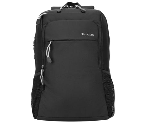 The TARGUS TSB968GL Intellect Advanced Backpack is a slim and durable solution designed to carry laptops up to 15.6 inches. Constructed from water-resistant polyester, it offers style and protection in a lightweight form. With dimensions of 12.19 x 16.72 x 4.53 inches and a limited lifetime warranty, it delivers practical performance for mobile professionals.