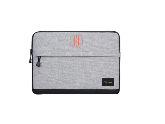 The TARGUS Strata Sleeve in Pewter is a slim and lightweight case designed specifically for laptops up to 13.3 inches. Combining style and utility, it ensures daily protection while maintaining a modern look. Ideal for mobile professionals, it is a TAA-compliant solution built for simple portability and dependable safeguarding of your device.