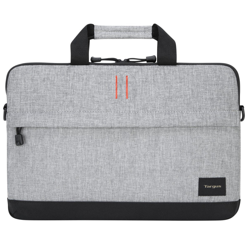 Sacoche de transport pour ordinateur portable Targus Strata Slipcase 15,6 pouces, couleur étain