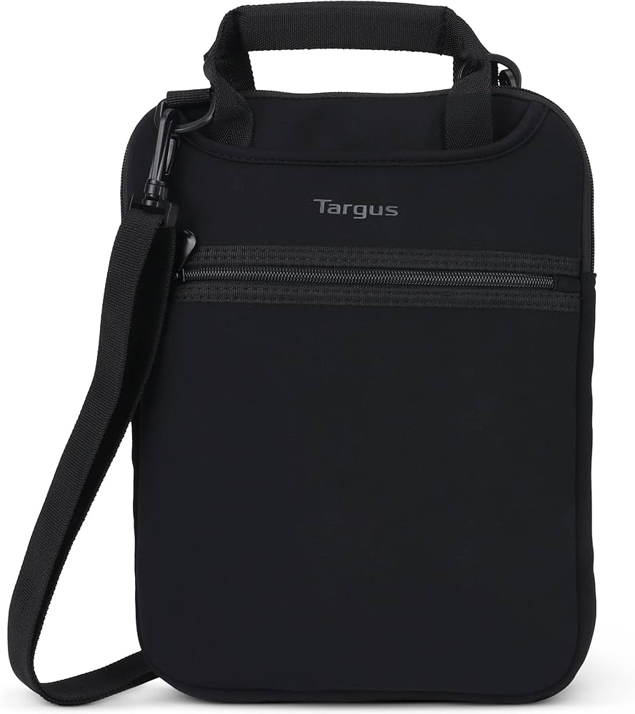 Étui vertical TARGUS avec poignées escamotables pour ordinateurs portables 12" - Noir