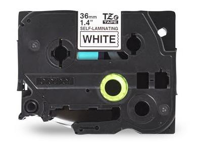 Designed for labeling in demanding environments, the Brother TZeSL261 is a 36mm (1.4 in) wide self-laminating label with black text on a white background. With an 8-meter roll length and a printable height of 9.5mm, this tape offers durable, professional labeling for networking, electrical, and office applications.