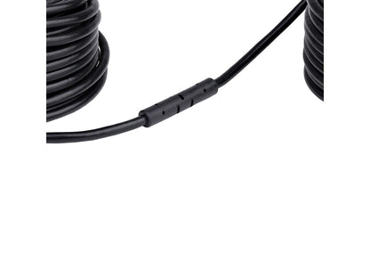 USB EXTENDER HUB, 24M USB 2.0 EXTENSION CABLE WITH 4-PORT USB-A HUB, ACTIVE/BUS POWERED USB REPEATER CABLE, OPTIONAL 10W POWER SUPPLY INCLUDED