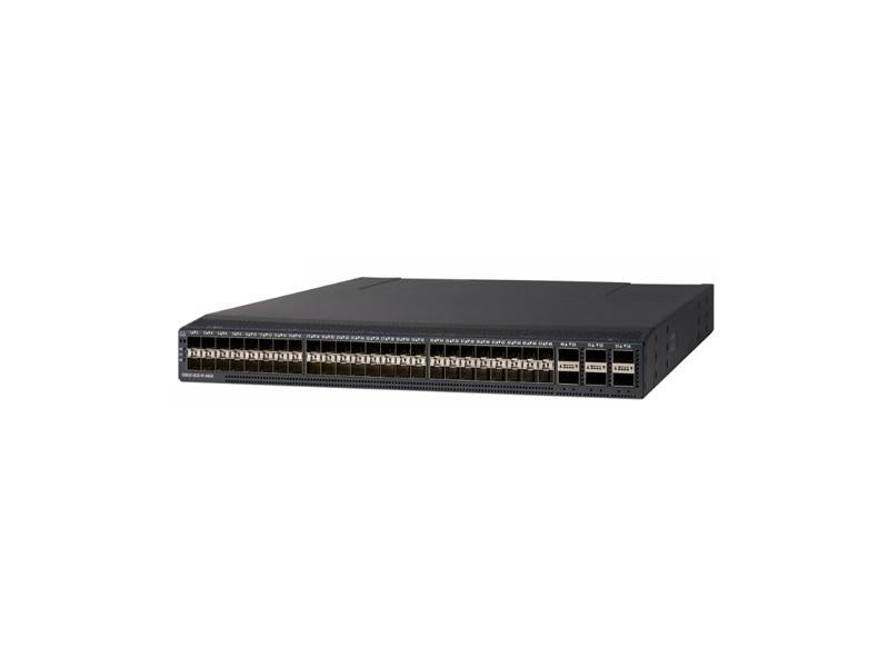 The Cisco UCS Fabric Interconnect 6454 provides unified server connectivity to LAN and SAN, designed for high-performance data center environments. This version is not sold standalone and complies with TAA regulations, indicating suitability for federally mandated projects.