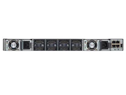 The Cisco UCS Fabric Interconnect 6454 is a high-performance, 54-port managed switch designed for modern data center and enterprise networking environments. Combining 100GbE capabilities with advanced management features, it provides significant scalability and versatility for unified networking and storage. With a 1U rack-mountable design, the UCS-FI-6454-U is purpose-built for dense deployments requiring top-tier throughput and fabric integration.