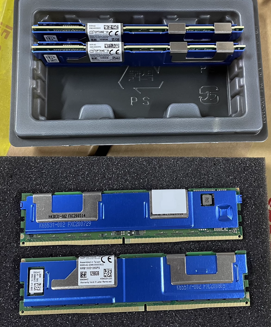 Mémoire persistante Cisco Intel Optane 128 Go DDR-T 3200 MHz DIMM