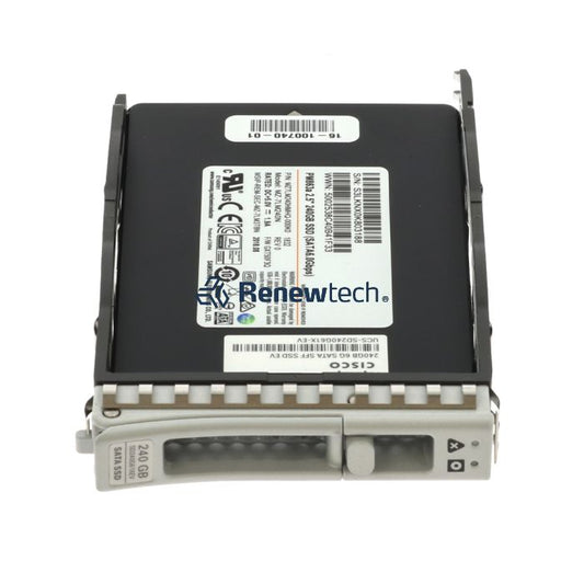 Disque SSD Cisco Enterprise SATA 6 Gbit/s 240 Go 2,5" échangeable à chaud