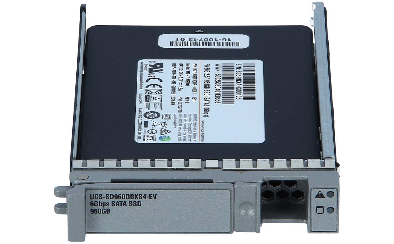 CISCO 960GB 2.5" Enterprise Value SATA 6Gb/s SSD