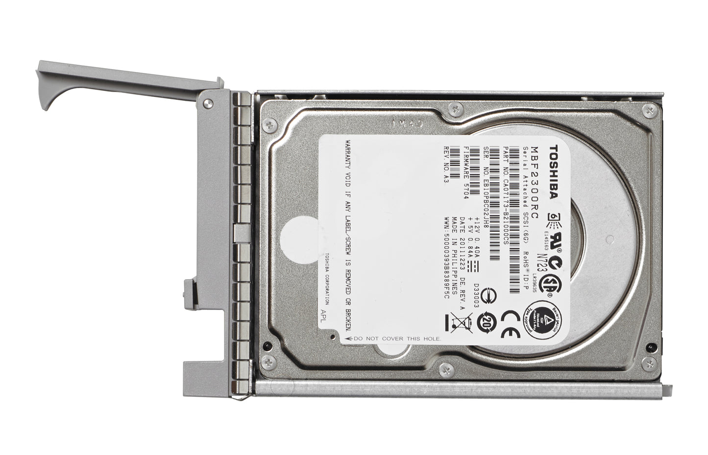 Disque dur CISCO REFRESH 1,8 To 12 Go SAS 10 000 tr/min SFF (4 K) RECONDITIONNÉ