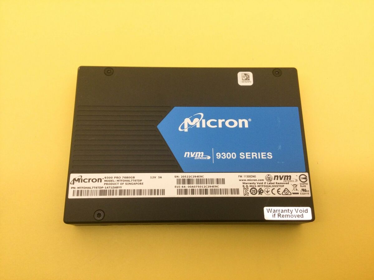 Disque SSD Cisco Micron G1 960 Go 2,5 pouces Enterprise SATA 6 Gbit/s