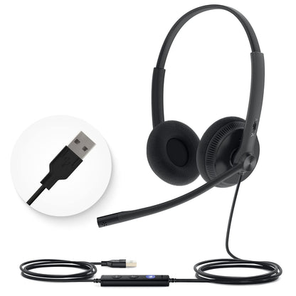 Casque USB YEALINK UH34 Dual UC avec micro antibruit
