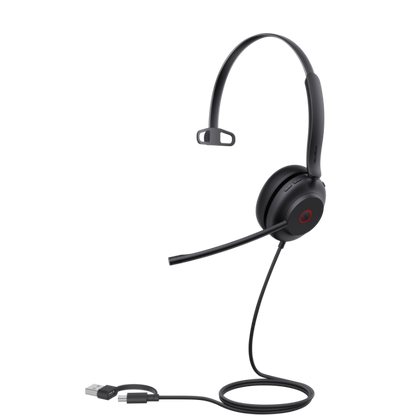 Casque filaire USB Yealink UH35 Mono Teams, USB-A, micro antibruit