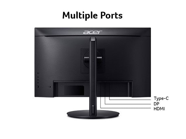 Moniteur ACER CB272K BMIIPRX 27" UHD IPS, HDR, FreeSync, haut-parleurs