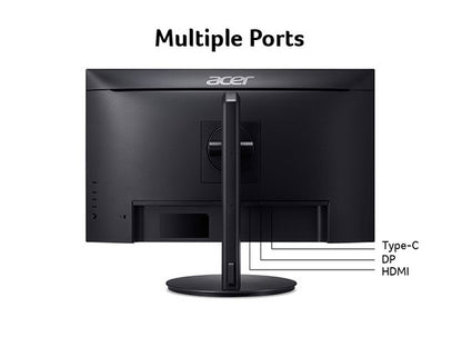 Moniteur ACER CB272K BMIIPRX 27" UHD IPS, HDR, FreeSync, haut-parleurs