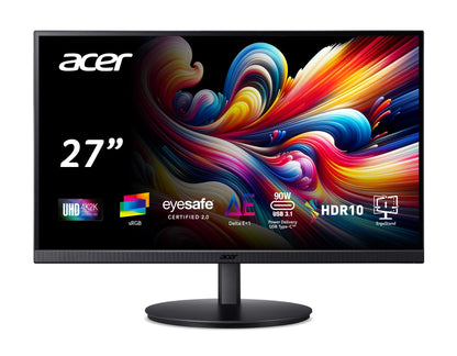 Moniteur ACER CB272K BMIIPRX 27" UHD IPS, HDR, FreeSync, haut-parleurs