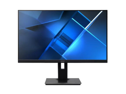 The ACER B277U TAAbmiiprzx is a 27-inch QHD IPS monitor crafted for professionals who demand crisp visuals and excellent connectivity. It features a 2560x1440 resolution, 100Hz refresh rate, and robust I/O including HDMI, DisplayPort, VGA, and a USB 3.0 hub. Ideal for government and enterprise use, it’s TAA compliant and EPEAT Silver rated.