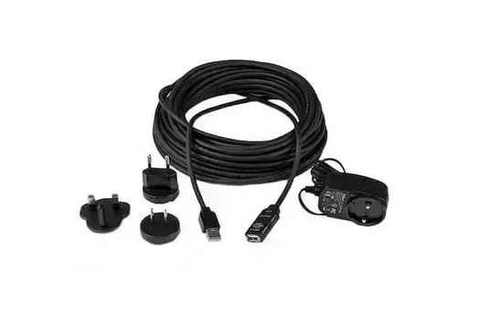 YEALINK USB2-EXT-10M 10m USB2 Extension Cable with Power Adapter